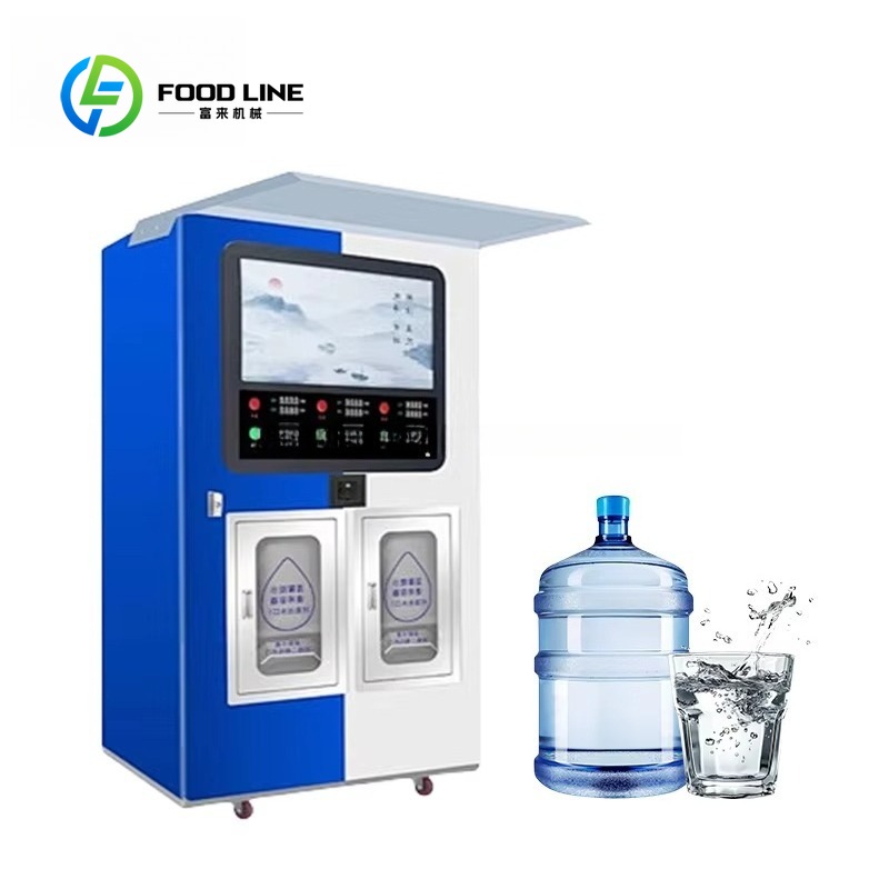 Vending Machine Qr Code - Distributore automatico di acqua purificata con