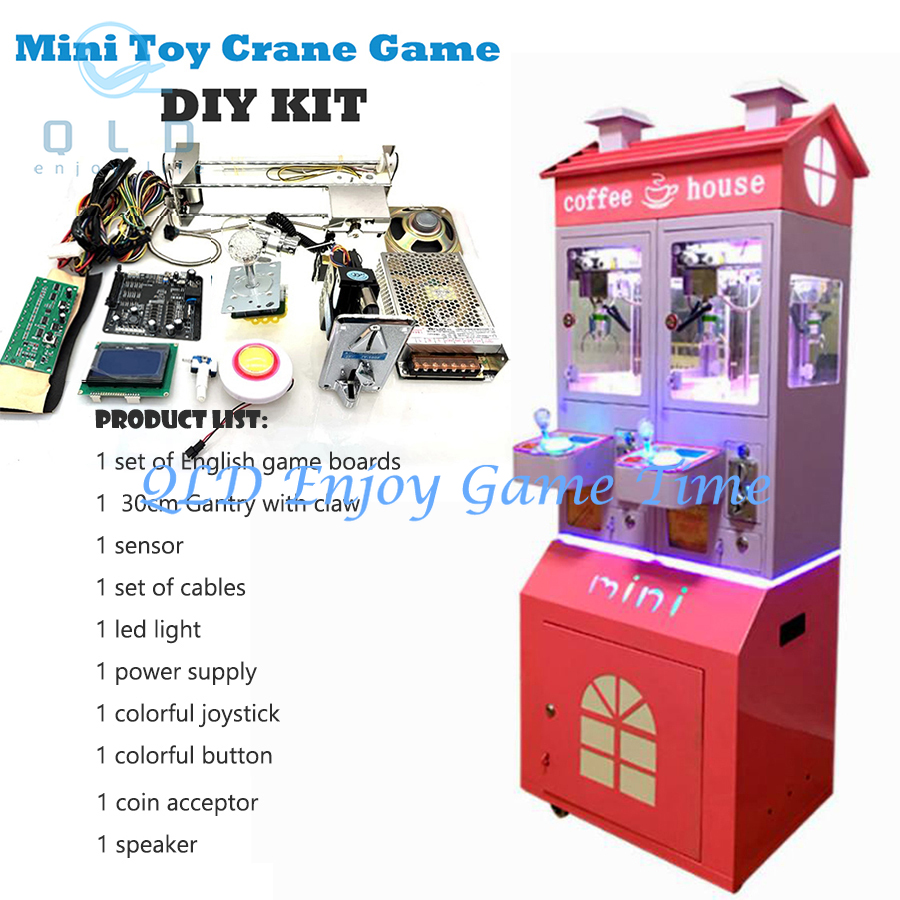 Crane Claw Motor - Mini portale in acciaio inossidabile con