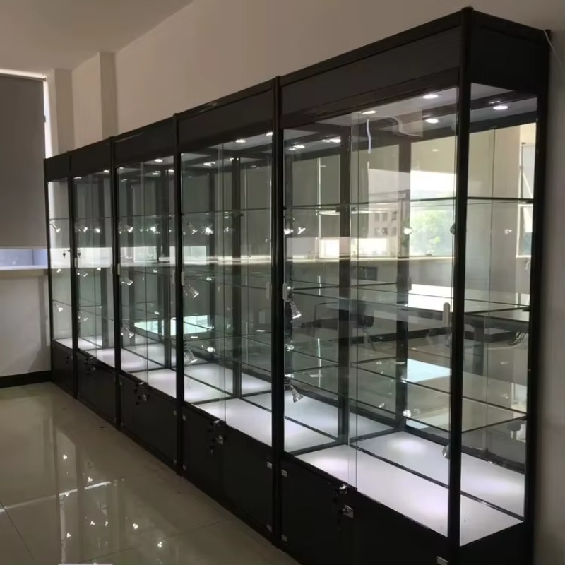 Glass Cabinet Display - Vetrina in vetro per centri commerciali