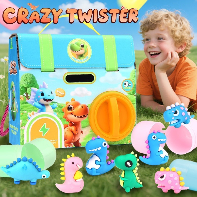 Prize Capsule Toy Machine - Capsule Sorpresa Giocattoli Dinosauro Zaino per
