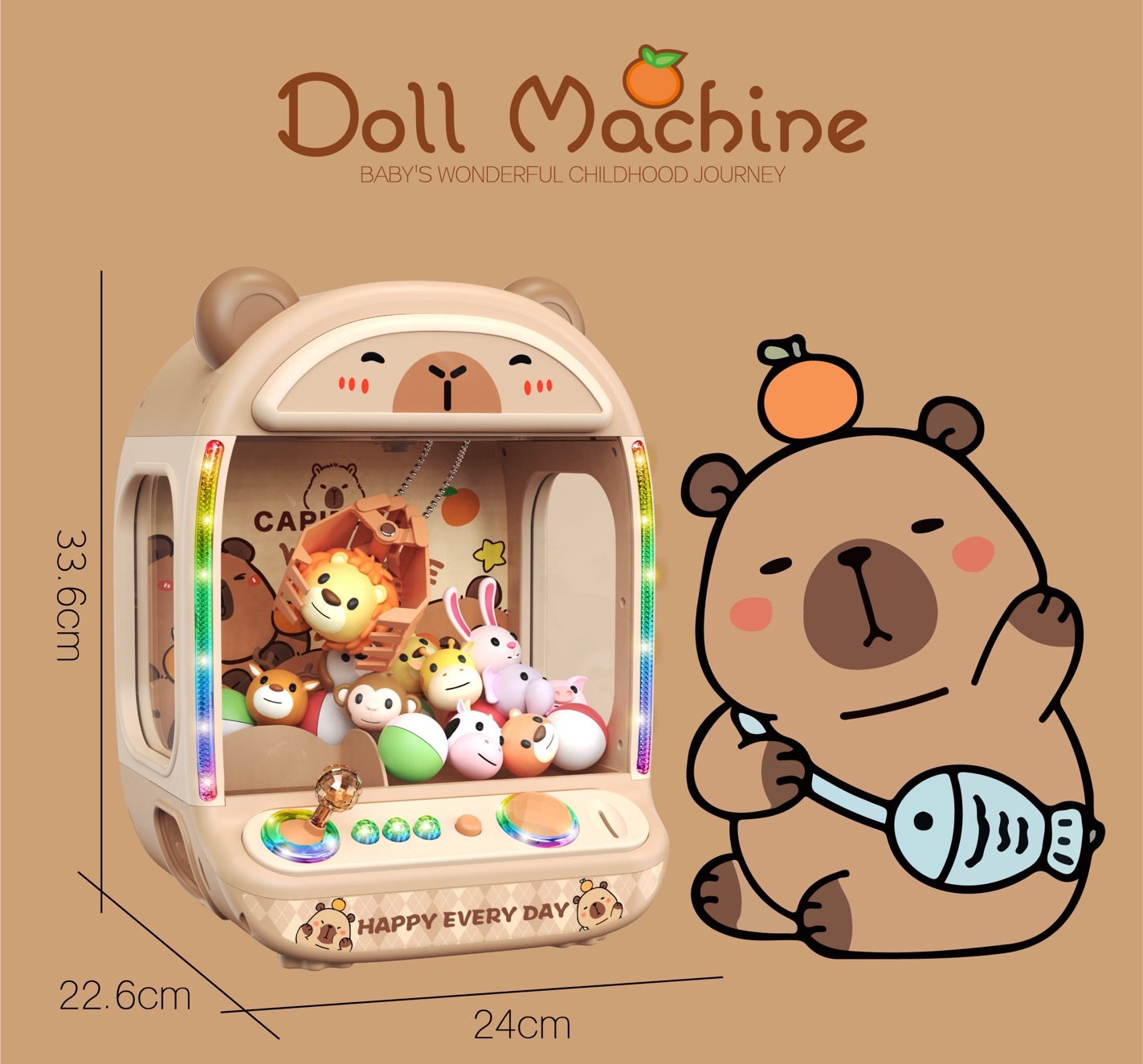 Claw Crane Machine - Macchina per bambole fai-da-te Gioco a