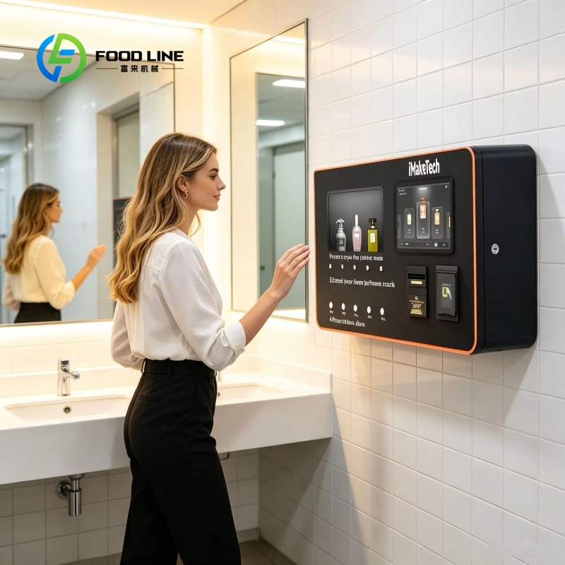 Vending Machine Qr Code - Distributore Automatico di Profumi Self-Service con