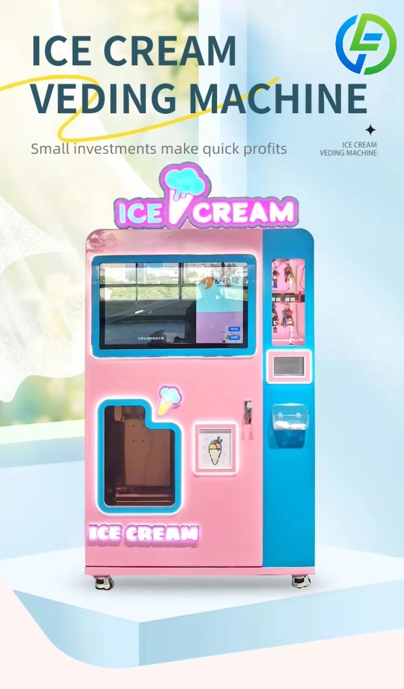 Slushie Machine Vending - Distributore automatico di gelato personalizzato Vendita