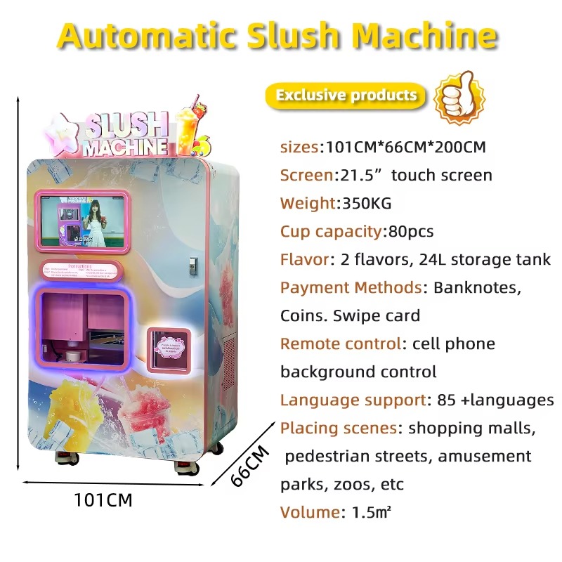 Distributore Automatico di Slu - Slushie Machine Vending recensione e prezzo