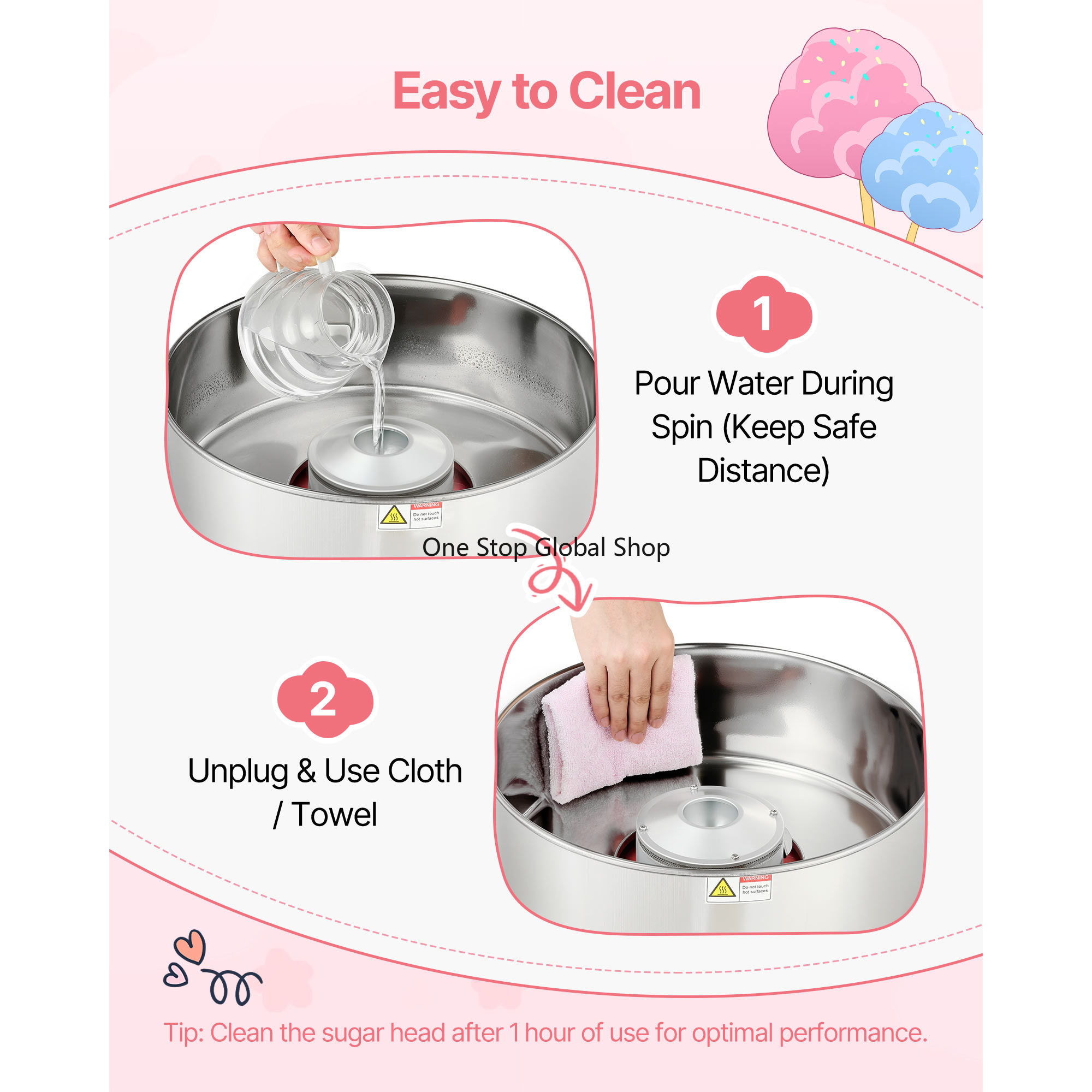 Macchina per Zucchero Filato C - Candy Floss Machine recensione e prezzo
