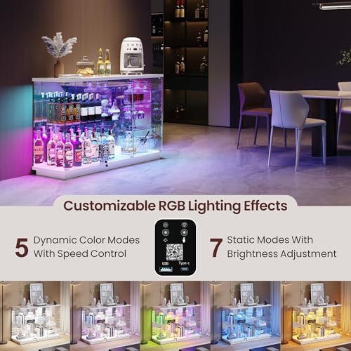Vetrina in vetro RGB con serra - Glass Cabinet Display recensione e prezzo