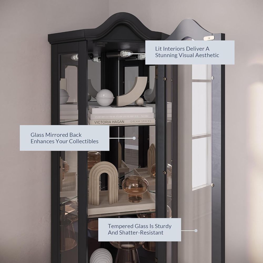 Vetrina espositiva illuminata  - Glass Cabinet Display recensione e prezzo