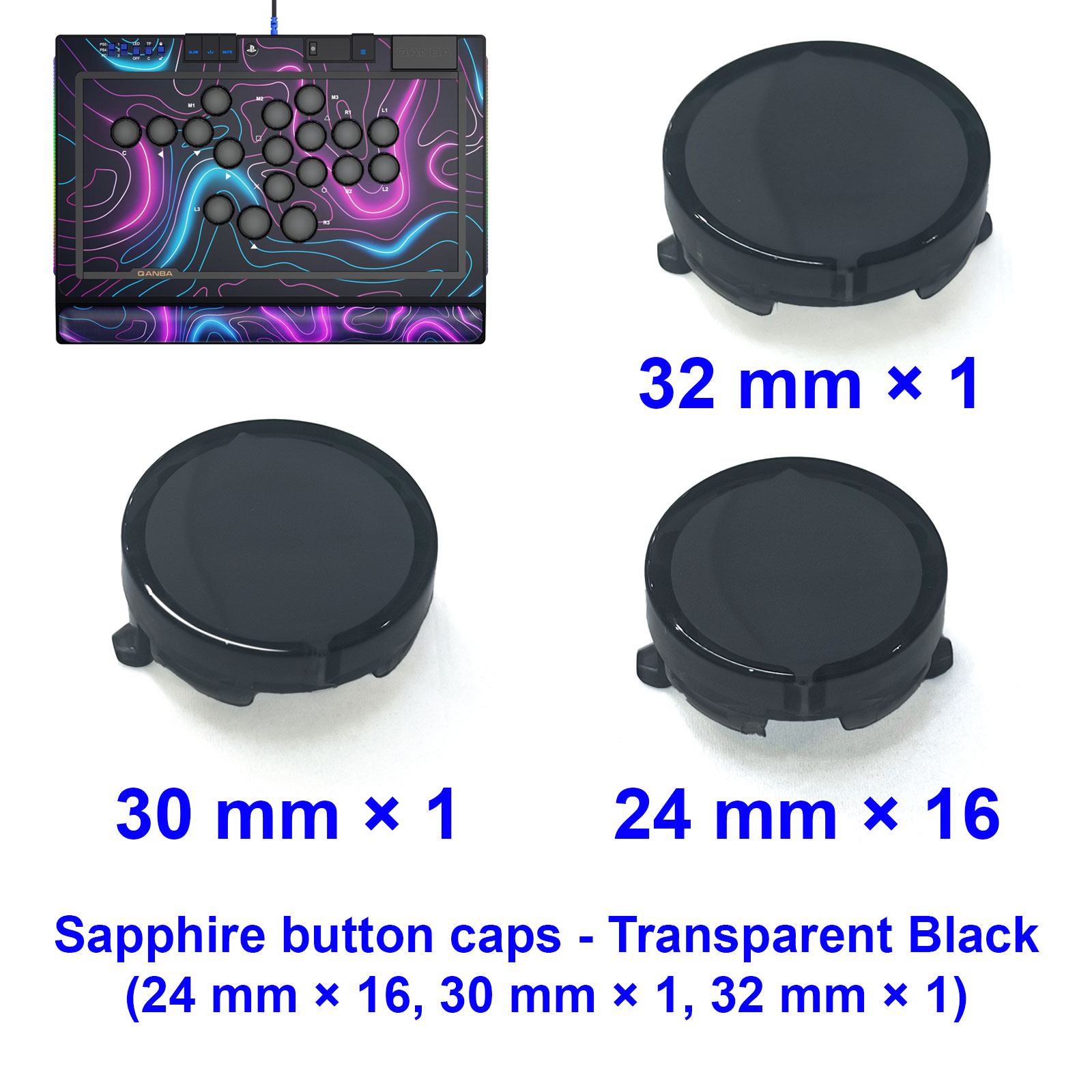 QANBA SAPPHIRE S1 Cappucci per - Joystick Arcade Parts recensione e prezzo