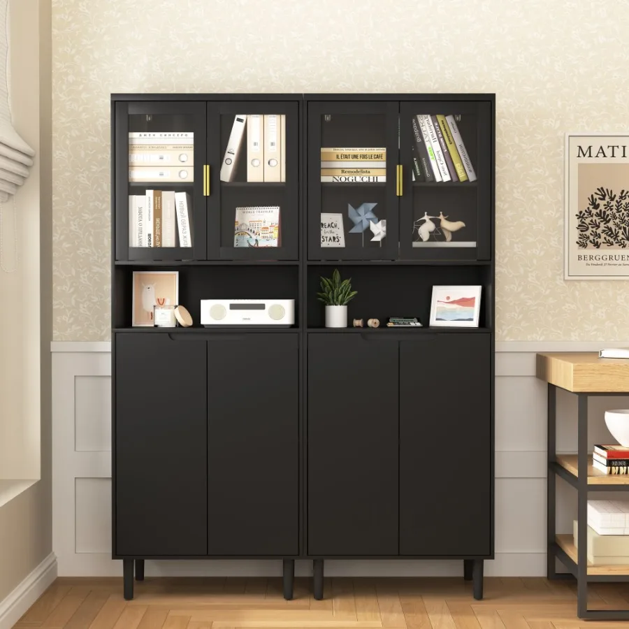 Libreria Alta con 2 Ante in Ve - Glass Cabinet Display recensione e prezzo