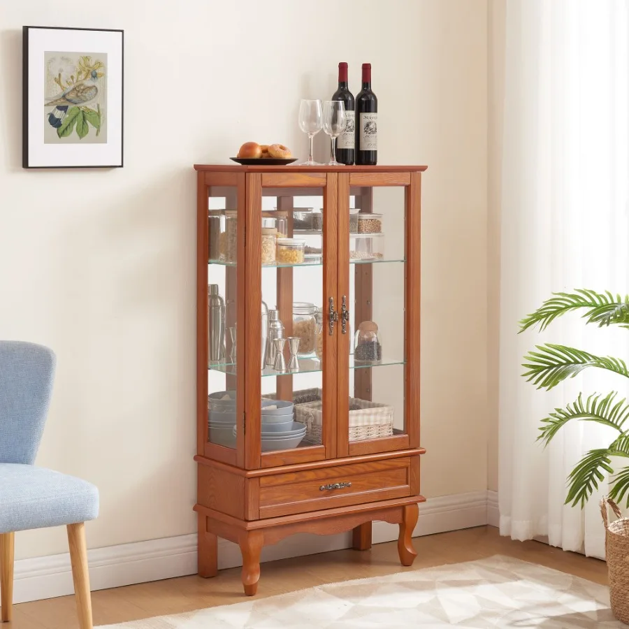 Vetrina Illuminata in Vetro, M - Glass Cabinet Display recensione e prezzo