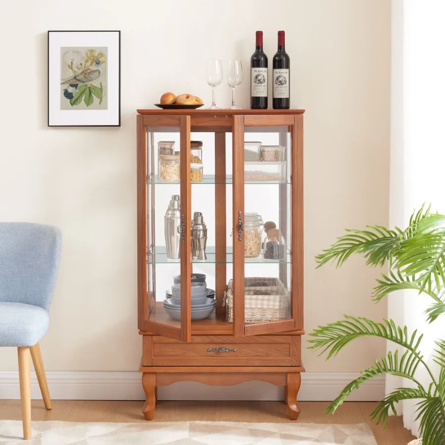 Vetrina Illuminata in Vetro, M - Glass Cabinet Display recensione e prezzo
