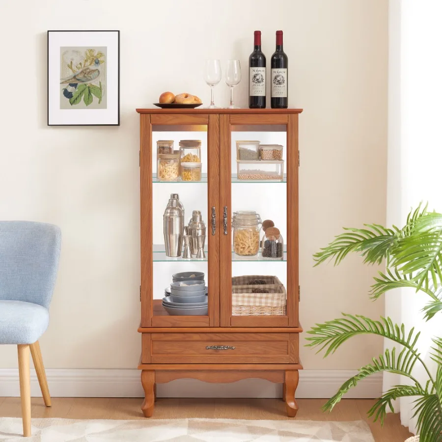 Vetrina Illuminata in Vetro, M - Glass Cabinet Display recensione e prezzo
