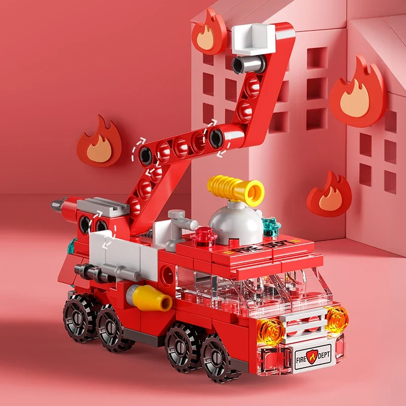 City Fire Car Building Blocks  - Claw Crane Machine recensione e prezzo